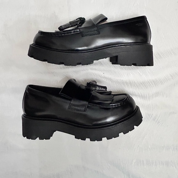 Vagabond Shoemakers Cosmo 2.0 Tassel Loafer with Fringe - EU Size 41 - NWOT - Picture 4 of 9